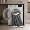 Naka-home-fleece-paid-grijs-warme-deken-wassen