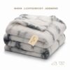 Naka-home-fleece-paid-grijs-wit-180x200-warme-deken-bank-slaapkamer